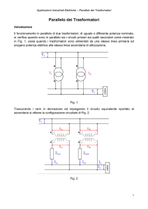 Parallelo dei Trasformatori