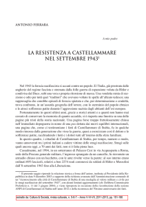 La resistenza a Castellammare nel settembre