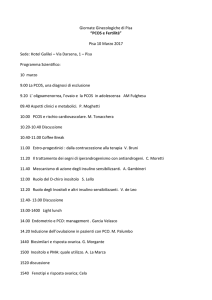 Giornate Ginecologiche di Pisa - Società Italiana di Endocrinologia