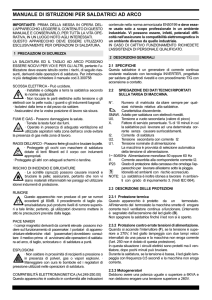 Manuale di istruzioni in italiano