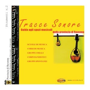 Strumenti n.2 Guida agli spazi musicali della provincia di Ravenna