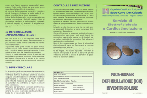 (ICD) e Pace Maker Biventricolare