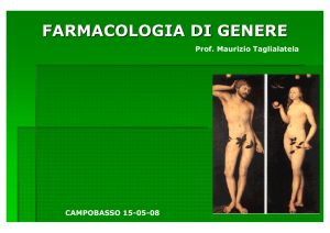 farmacologia di genere