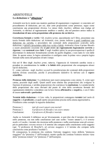 ARISTOTELE sillogismo