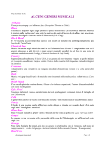 Generi musicali