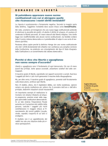 Si potrebbero approvare nuove norme costituzionali con cui si