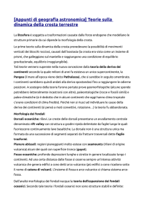 [Appunti di geografia astronomica] Teorie sulla