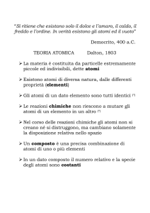 Chimica (Parte 1) - Università degli Studi dell`Insubria