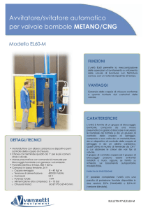 Avvitatore/svitatore automatico per valvole bombole METANO/CNG