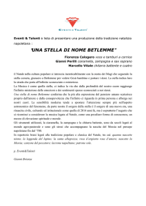 una stella di nome betlemme
