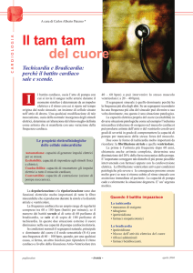 Il tam tam del cuore