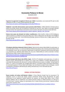 Economia Polacca in Breve