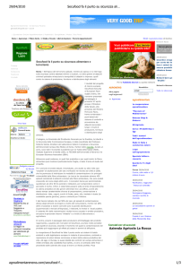 Agroalimentare News - Secufood fa il punto su sicurezza alimentare