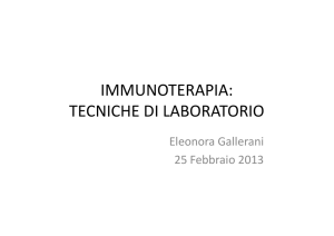 tecniche di lab risposta cellulare