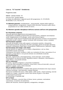 piano di lavoro annuale