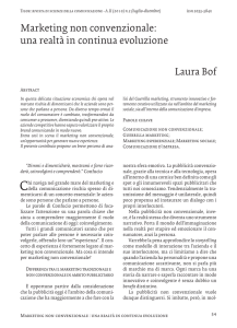 Marketing non convenzionale: una realtà in continua