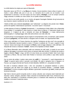 PRIMA STORIA MAOMETTO