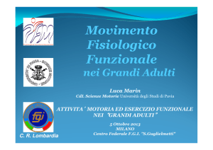 Movimento Fisiologico Funzionale nei "Grandi