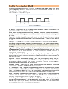 Circuiti di Temporizzazioni (Clock)