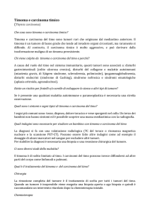 Timoma e carcinoma timico