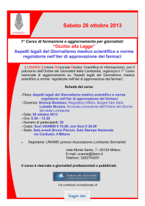 Scarica la brochure del corso