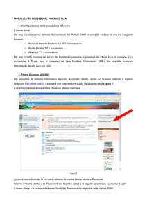 Modalità di accesso al portale SIAN