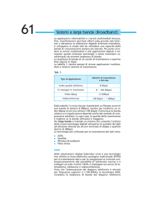 Sistemi a larga banda (Broadband)