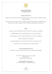 Cena di San Silvestro a Villa Cora