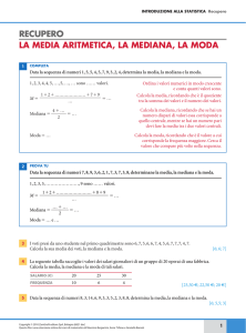 recupero la media aritmetica, la mediana, la moda