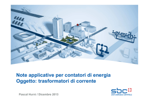 trasformatori di corrente