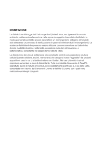 disinfezione