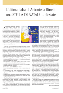L`ultima fiaba di Antonietta Binetti una STELLA DI
