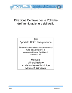 Manuale di installazione