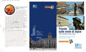 Pieghevole Joyce - Hotel Colombia Trieste