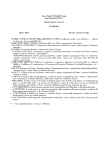 Liceo Statale “G.Galilei” Siena Anno Scolastico