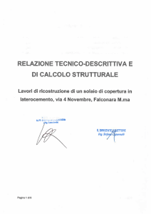calcolo strutturale - Comune di Falconara Marittima