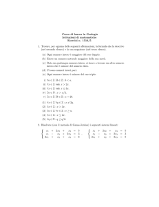 19-20 ottobre 2015 - Dipartimento di Matematica e Informatica