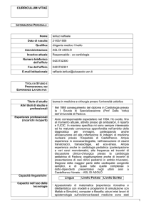 curriculum vitae