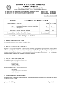 scienze della terra e biologia