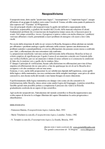 Neopositivismo - Portale Filosofia
