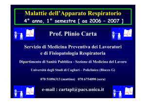 Interstiziopatie granulomatose - Medicina e Chirurgia
