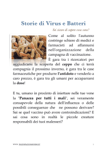 Storie di Virus e Batteri