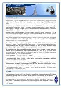 da decibel a volt, il conto e` facile. pdf