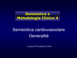 Semeiotica apparato cardiovascolare