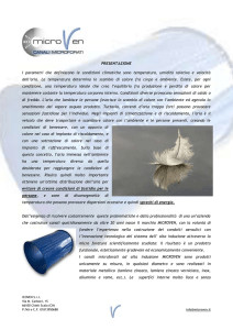 PRESENTAZIONE I parametri che definiscono le condizioni