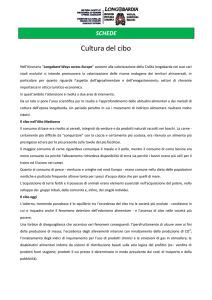 Cultura del cibo - Longobard Ways across Europe