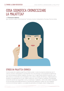 Cosa significa cronicizzare la malattia?