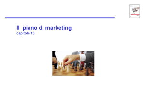 Il piano di marketing