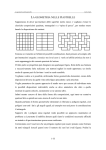 La geometria nelle piastrelle