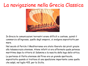 La navigazione nella Grecia Classica